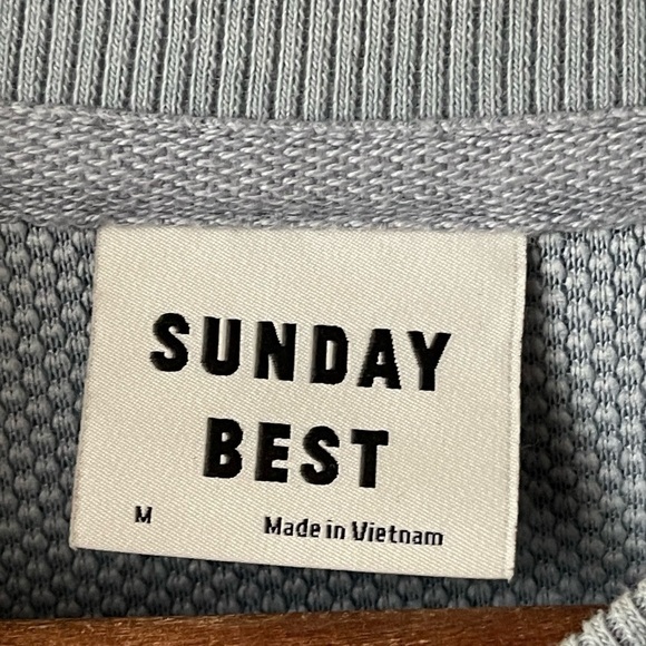 ARITZIA Sunday best Lupa Sweater in Serene Blue medium - Picture 7 of 13